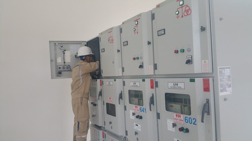 Hệ thống tủ cấp điện máy phát 6,3kV