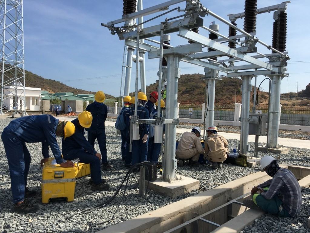 Thí nghiệm hiệu chỉnh thiết bị nhất thứ sân trạm 110 kV